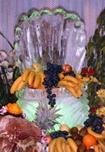 Basket/Oyster of fruit at the Gala Buffet